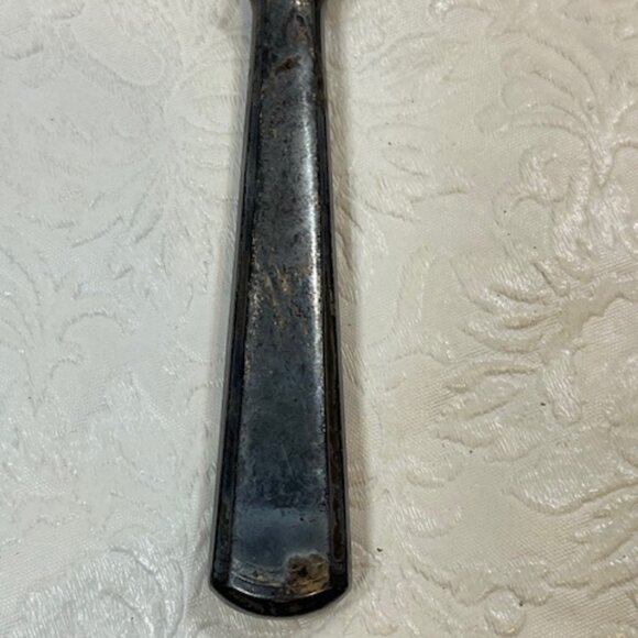 Vintage Sterling Silver Wood Salad Fork Made in France 11" - Picture 15 of 16